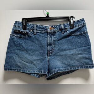 L.E.I. Denim Jean Shorts Vintage Y2K Low Rise 100% Cotton Sz 11 90s Beach Summer